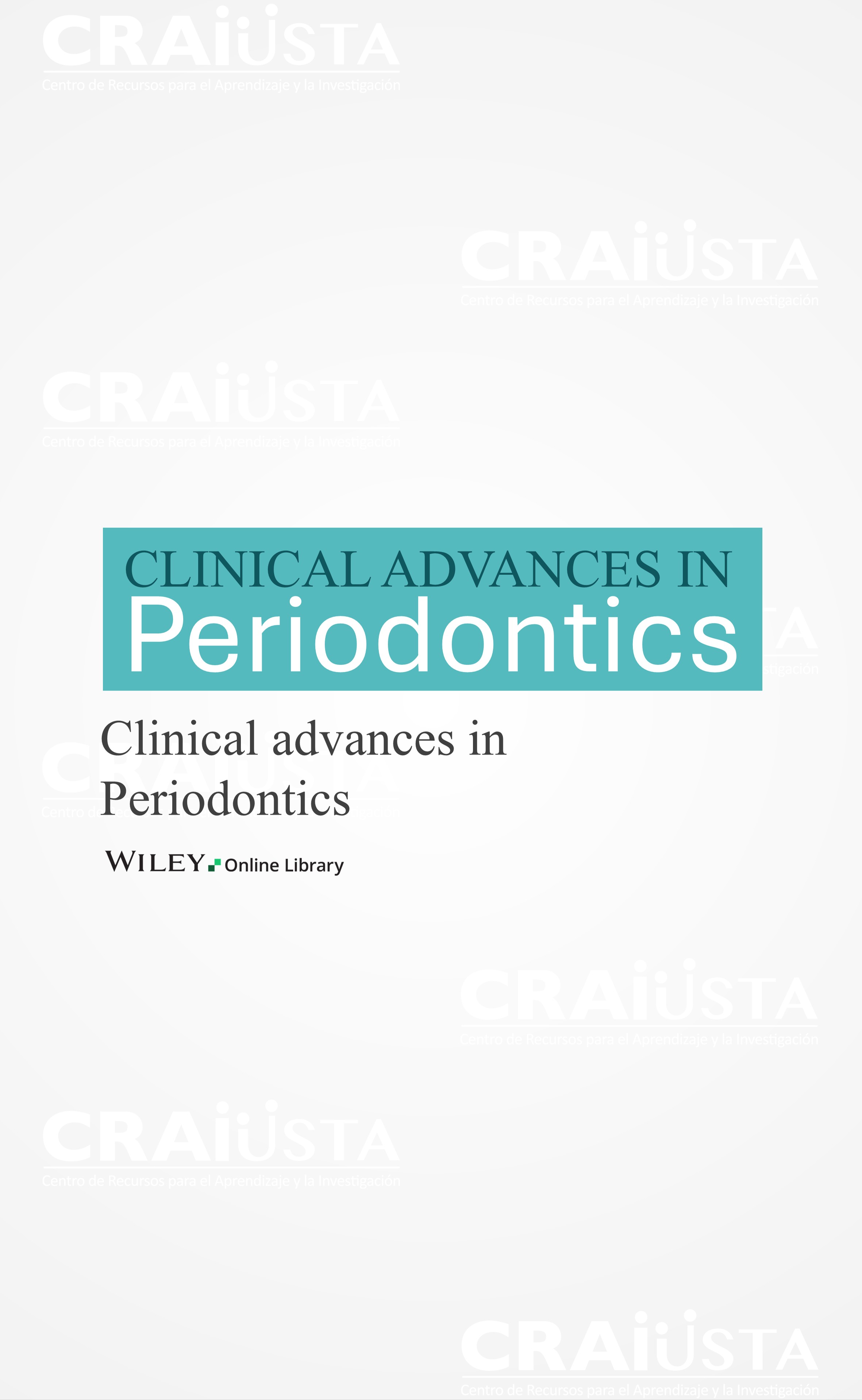 Clinical Advances in Periodontics - Wiley Online Library