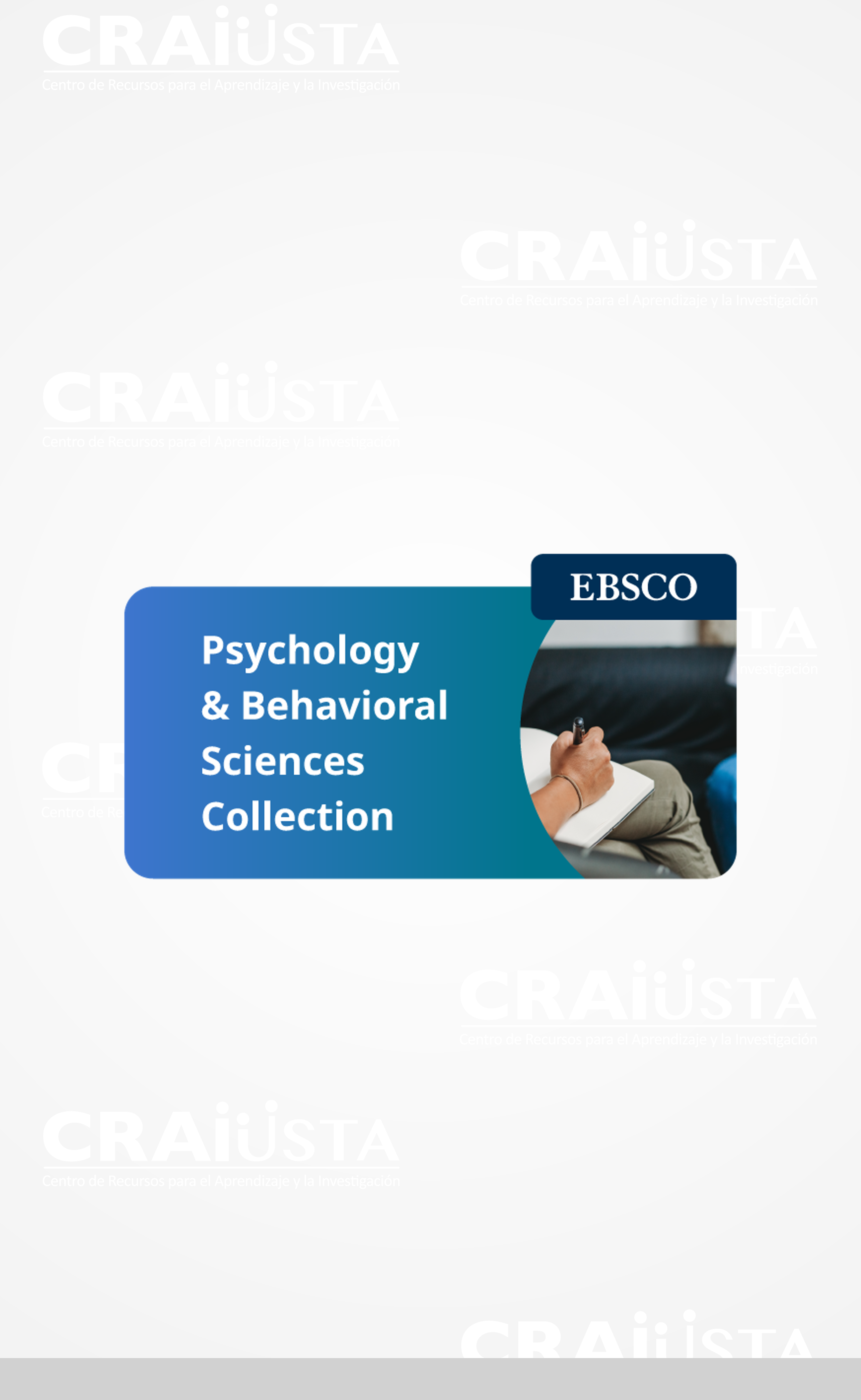 Psychology and Behavioral Sciences Collection - Ebscohost