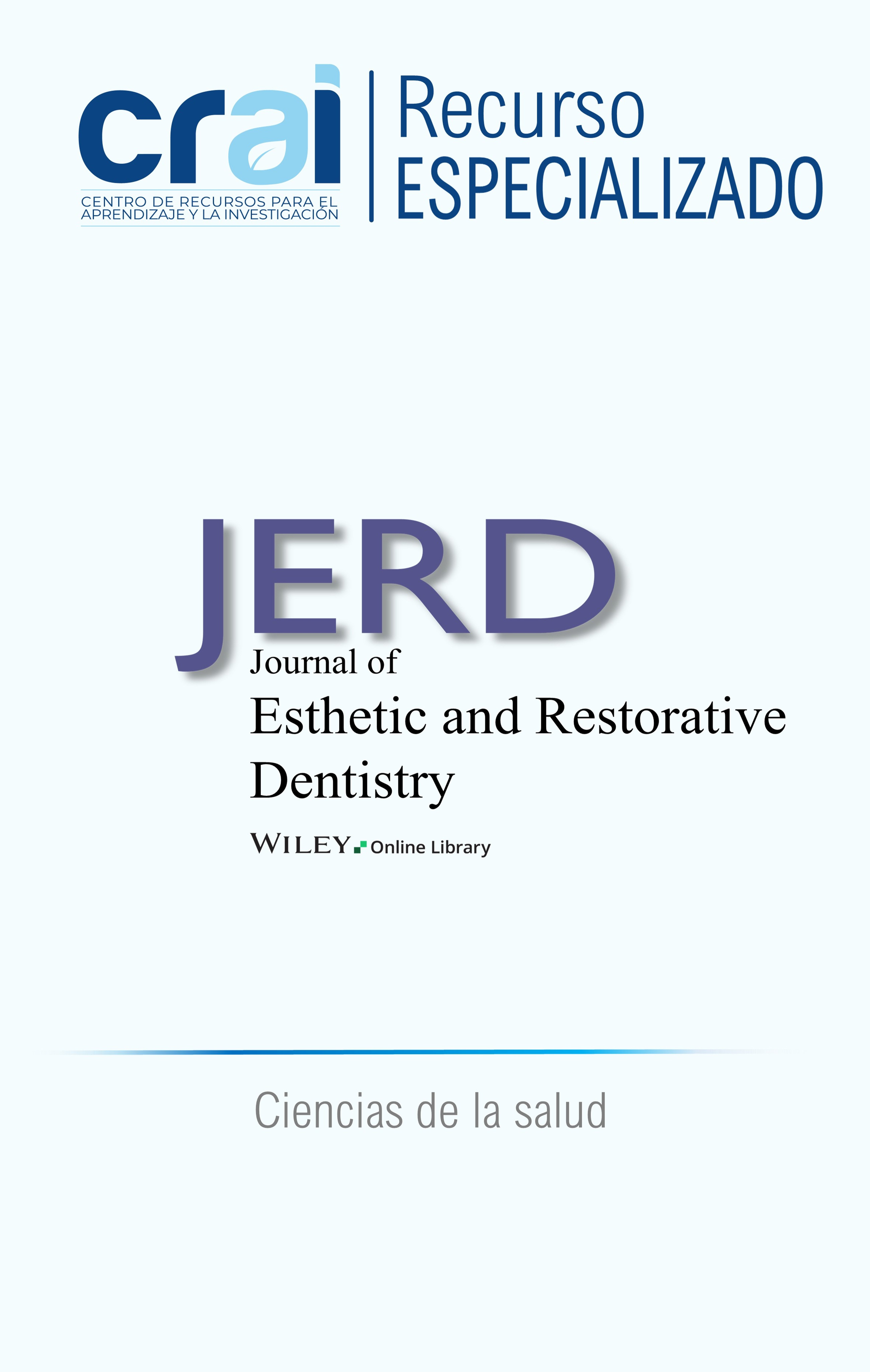Journal of Esthetic and Restorative Dentistry 2025 - Wiley