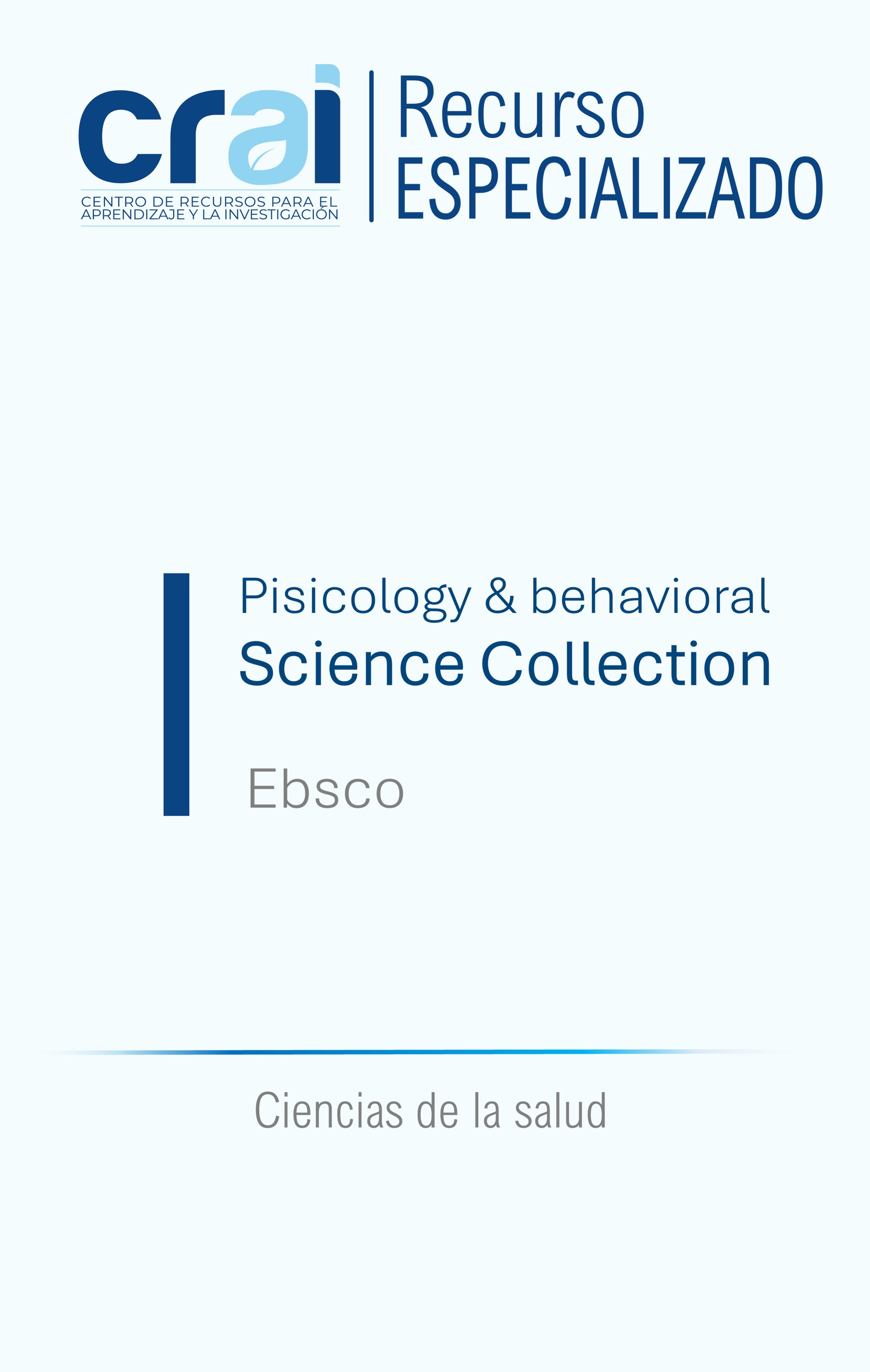 Psychology and Behavioral Sciences Collection - Ebscohost